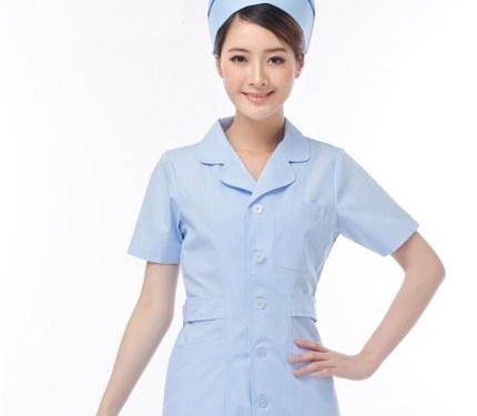New-medical-supplies-font-b-career-b-font-nurse-uniform-sky-blue-breathable-short-sleeve-cotton